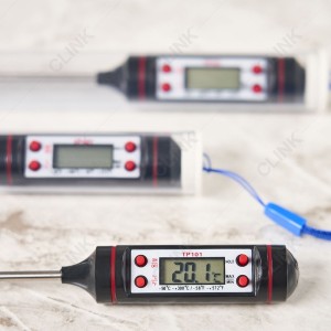 Termometro Culinário Digital Espeto Para Alimentos Cozinha Tp101 Clink