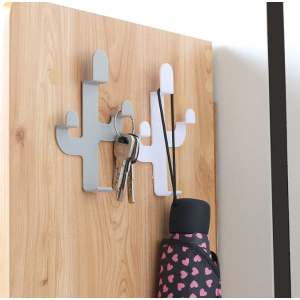 Gancho Cacto Adesivo de Parede 13cm