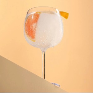 Taça de Gin Tônica Grande Acrilico Transparente 600ml Ou
