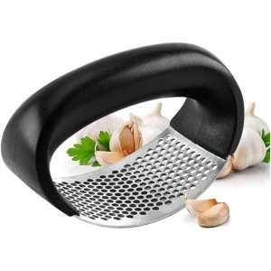 Espremedor Amassador de Alho em Aço Inox